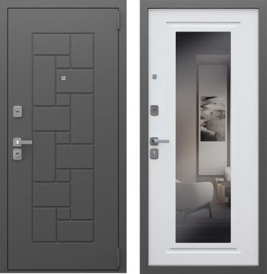 Дверь Арсенал с зеркалом