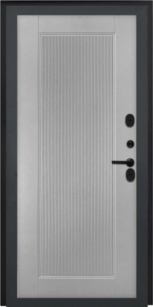 Входная дверь ДвериПРО L Термо ПВХ 10мм Астрод Velutto Grigio DPRO201214 внутренняя сторона