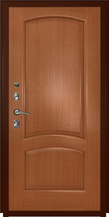 Входная дверь L Термо Лаура (16мм, анегри 74) внутренняя сторона